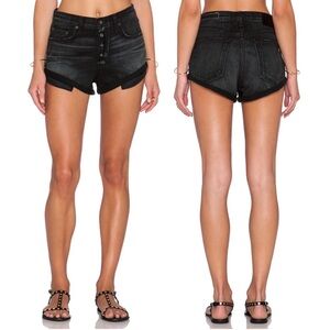 Rag & Bone Marilyn Button Fly Cutoff Denim Shorts